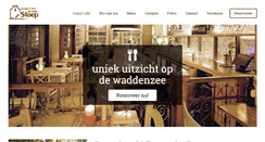 Desktop Screenshot of grandcafevlieland.nl