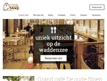 Tablet Screenshot of grandcafevlieland.nl